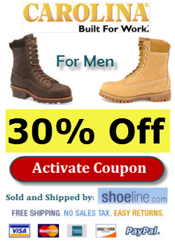 carolina boots coupon for men
