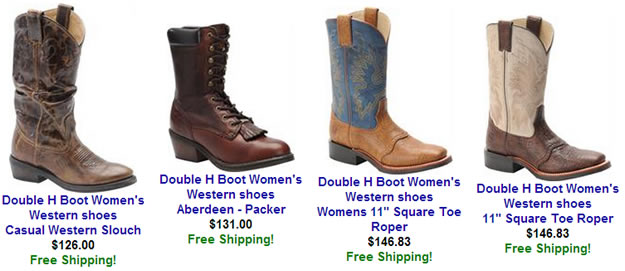 Double H Boots Size Chart